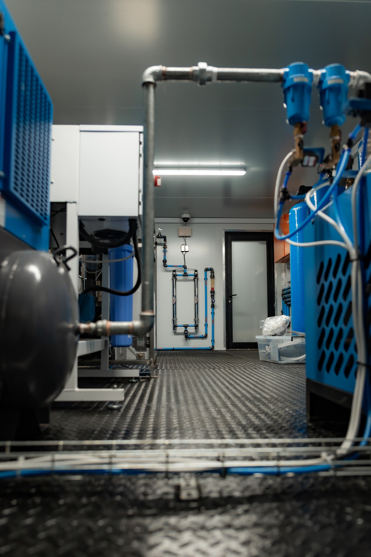 Containerized plant interior