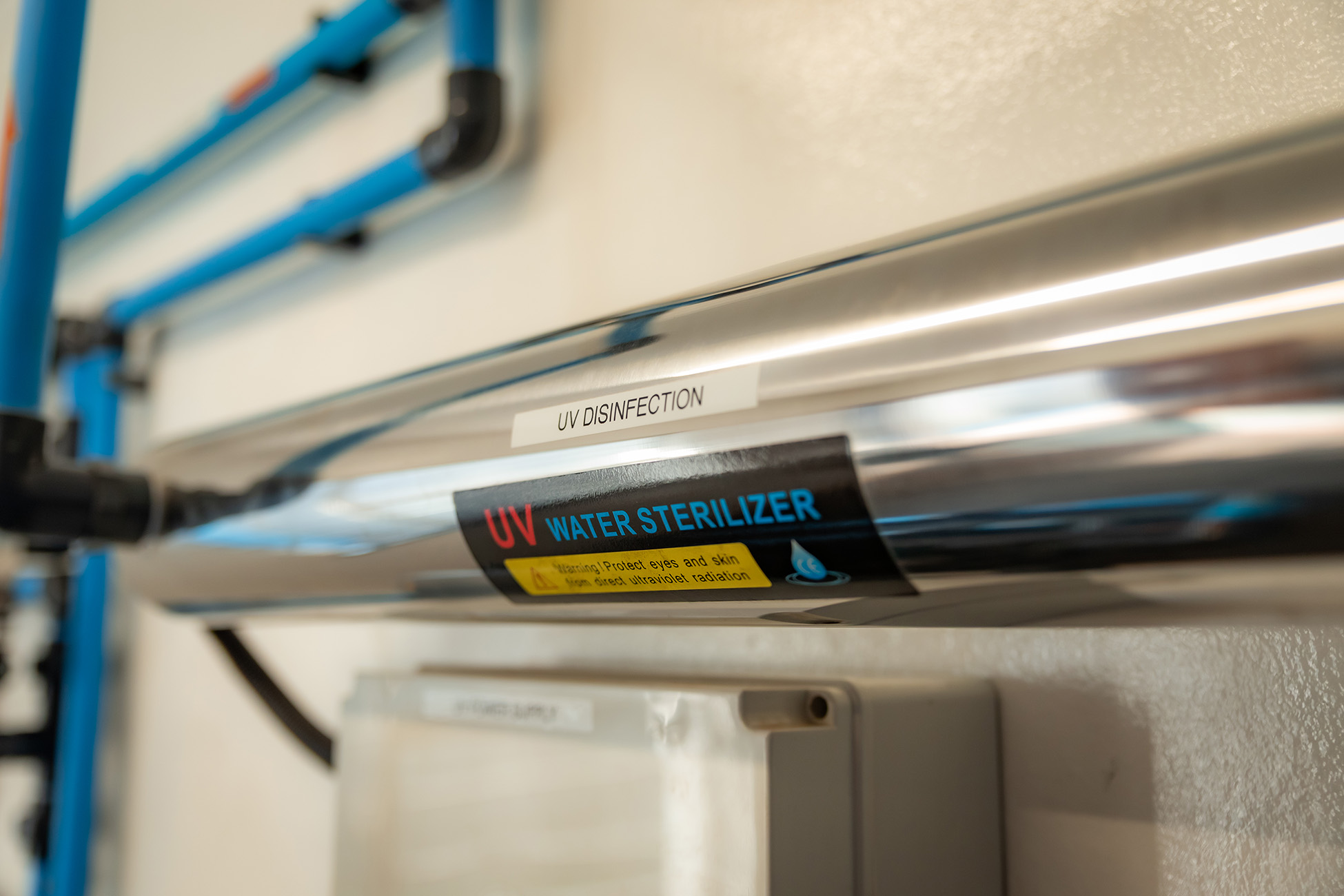UV water sterilizer